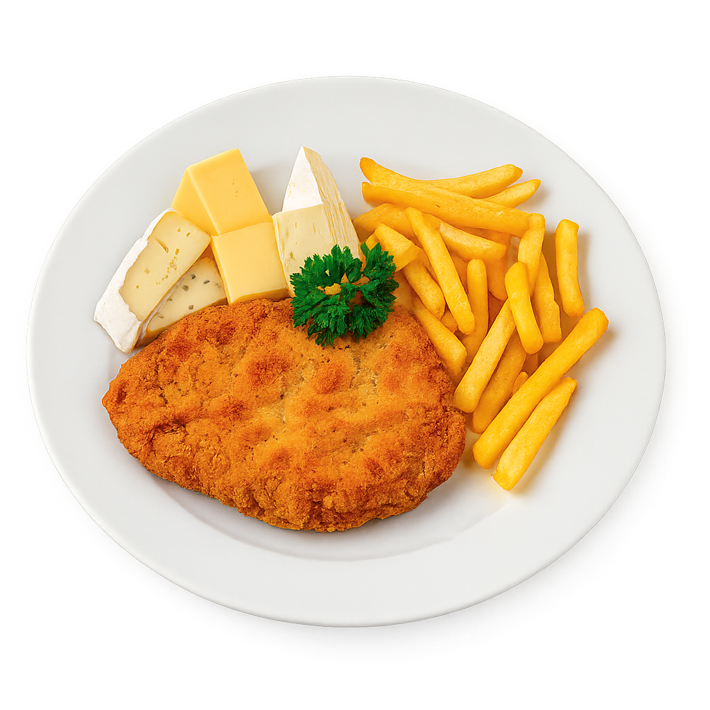 Poulet ou Veau* - Escalope 4 fromages